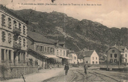 FRANCE - Plancher Les Mines - La Gare Du Tramway Et La Rue De La Gare - Animé - Carte Postale Ancienne - Andere & Zonder Classificatie