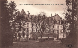 FRANCE - Besançon - Le Grand Hôtel Des Bains - Vu Du Parc Du Casino - Carte Postale Ancienne - Besancon