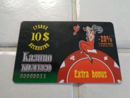 Ukraine Casino Card - Casinokarten