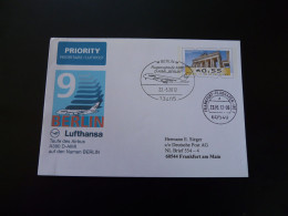 Entier Postal Stationery Taufe Des Airbus A380 Berlin Frankfurt Lufthansa 2012 - Sobres Privados - Usados