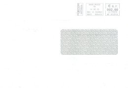 FRANCE - 2023 - POSTAL FRANKING MACHINE COVER TO DUBAI. - Lettres & Documents