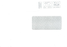 FRANCE - 2023 - POSTAL FRANKING MACHINE COVER TO DUBAI. - Lettres & Documents