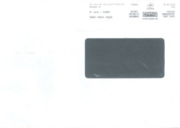 FRANCE - 2023 - POSTAL FRANKING MACHINE COVER TO DUBAI. - Lettres & Documents