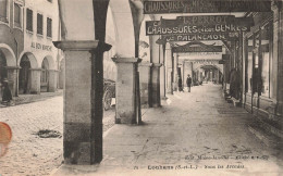 FRANCE - Louhans - Sous Les Arcades - Barbier Bonin - Chaussures - L Perrot - Carte Postale Ancienne - Louhans