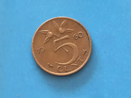 Münze Münzen Umlaufmünze Niederlande 5 Cent 1960 - 1948-1980 : Juliana