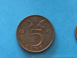 Münze Münzen Umlaufmünze Niederlande 5 Cent 1979 - 1948-1980: Juliana