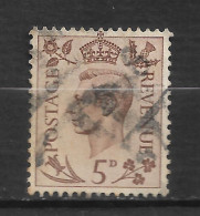 GRANDE  BRETAGNE " N°   216" GEORGE  VI " - Used Stamps