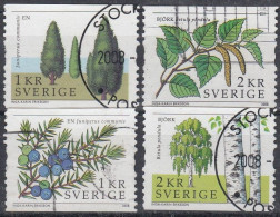 SUECIA 2008 Nº 2615/2618 USADO - Used Stamps