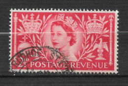 GRANDE  BRETAGNE " N°  279   " ELISABETH II " - Used Stamps