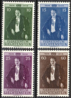 Liechtenstein 1956: Fürst Franz Josef II (1906-1989) Zu 292-295 Mi 348-351 Yv 309-312 ** MNH (Zumstein CHF 25.00) - Neufs