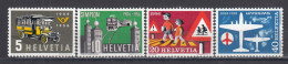 Switzerland 1956 - Jahresereignisse, Mi-Nr. 623/26, MNH** - Ungebraucht