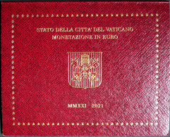 VAX2021.1 - COFFRET BU VATICAN - 2021 - 1 Cent à 2 Euros - Vatikan