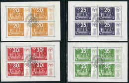 SWEDEN 1974 STOCKHOLMIA '74 Blocks, Used.  Michel Block 2-5 - Used Stamps