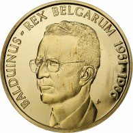 Belgique, Médaille, Baudouin Roi Des Belges, N.d., Or, FDC - Otros & Sin Clasificación