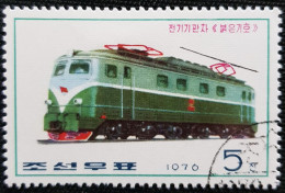 Corée Du Nord 1976 Locomotive  Stampworld N° 1530 - Corée Du Nord