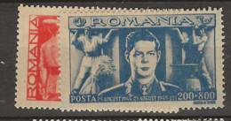 1945 MNH Romania Mi 898-99 Postfris** - Neufs