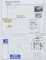 Greenland Station Qaanaag 3 Covers (GB162) - Forschungsstationen & Arctic Driftstationen