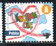 POLONIA POLAND POLSKA 2010 LOVE A USED USATO OBLITERE' - Usados