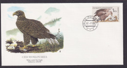 Tschechoslowakei Fauna Vogel Weißschwänziger Seeadler Schöner Künstler Brief - Storia Postale
