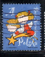 POLONIA POLAND POLSKA 2012 CHRISTMAS A USED USATO OBLITERE' - Used Stamps