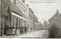 RUDDERVOORDE VLAMINGSTRAAT GOUDHANDEL VERMEERSCH Militair  1916 Nr 1918 - Oostkamp