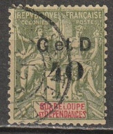 Guadeloupe N° 48 - Usados