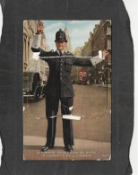 127605             Regno   Unito,   A  London Policeman  On  Duty  In  Ludgate  Hill,  London,   VG   1960 - Politie-Rijkswacht