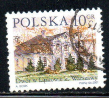 POLONIA POLAND POLSKA 2001 COUNTRY ESTATES LIPKOW 10g USED USATO OBLITERE' - Gebraucht