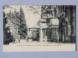 SM KAISER Wilhelm II Au Château De Remelfing Près De Sarreguemines - Other & Unclassified