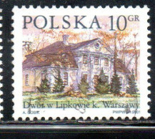 POLONIA POLAND POLSKA 2001 COUNTRY ESTATES LIPKOW 10g USED USATO OBLITERE' - Used Stamps