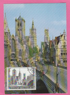 Carte Maximum - Belgique - 1971 - Gent - Gand (N°1594) - 1971-1980