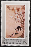 Corée Du Nord 1978 Korean Animal Painting Stampworld N° 1854 - Corée Du Nord