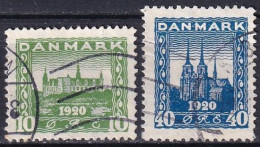DÄNEMARK 1921 Mi-Nr. 114/15 O Used - Gebraucht