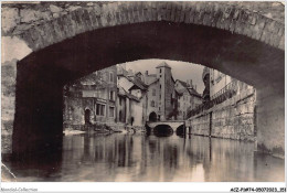 ACZP1-74-0077 - PITTORESQUE DU VIEIL ANNECY Sur Le Canal Du Thiou - Annecy-le-Vieux