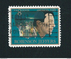 N° 1002 John Robinson Jeffers (1887-1962), American Poet   Timbre Etats-Unis (1973)   Oblitéré - Used Stamps