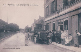 France 77, Perthes, Café Grongnard Et L'Autobus (412) - Perthes