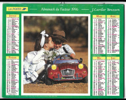 Almanach  Calendrier  P.T.T  - La Poste - 1996 - Jeux  D'enfants - Autres & Non Classés