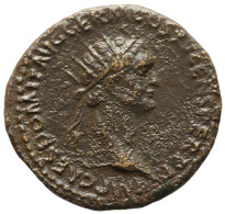 LaZooRo: Roman Empire - AE Dupondius Of Domitian (81-96 AD), Virtus - La Dinastía Flavia (69 / 96)