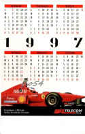 Calendario Da Tavolo 1997 (13,5 X 21) Formula 1 Telecom Ferrari F310B Michael Schumacher - Grand Prix / F1