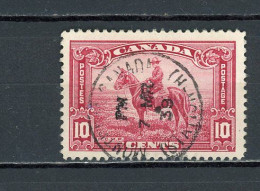 CANADA: POLICIER MONTÉ - N° Yvert 185 Obli. - Used Stamps