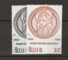 1975 MNH Ireland Mi 331-32 Postfris** - Ungebraucht