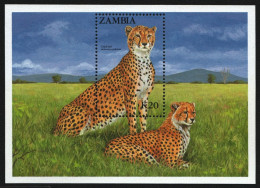 Sambia 1987 - Mi-Nr. Block 15 ** - MNH - Wildtiere / Wild Animals - Zambie (1965-...)