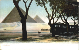 Egypt - Pyramids With Train - Pyramides