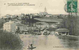 16 - Chateauneuf Sur Charente - Vue Générale De Saint-Simeux - Animée - Oblitération Ronde De 1912 - CPA - Voir Scans Re - Chateauneuf Sur Charente