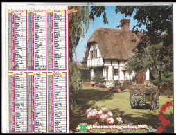 Almanach  Calendrier  P.T.T  - La Poste - 1992  -  Paysage - Fleurs - Andere & Zonder Classificatie