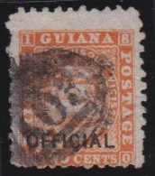 British  Guiana         .   SG    .   O 2      .     O      .    Cancelled - Guyane Britannique (...-1966)