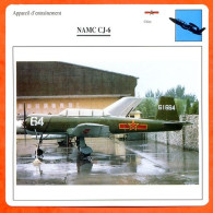 Fiche Aviation NAMC CJ 6  / Avion Appareil D'entrainement Chine  Avions - Avions