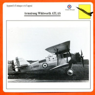 Fiche Aviation Armstrong Whitworth ATLAS  / Avion Attaque Et Appui  UK  Avions - Avions