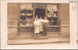 CPA - SELECTION -  BARLIN  - CARTE PHOTO - Boulangerie Patisserie - Duverlie -Godin - Barlin