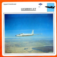 Fiche Aviation LOCKHEED U 2CT  / Avion Appareil D'entrainement USA Avions - Airplanes